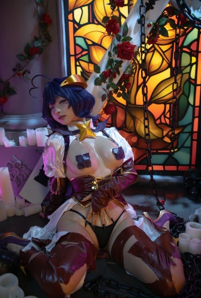 蠢沫沫cos柊舞缇娜全解析：病娇少女与魔都精兵的完美还原[87P2V-1.05GB]