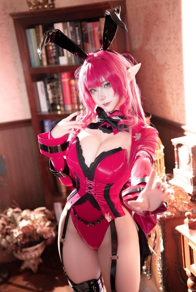 Seya-狮砸NO.18：520精灵骑士奇幻演绎，揭秘狮砸的异界魔法cos美学 [16P-177MB]